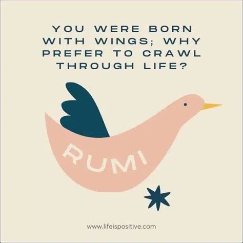 You Were Born With Wings: Inspiring Rumi Quotes to Soar